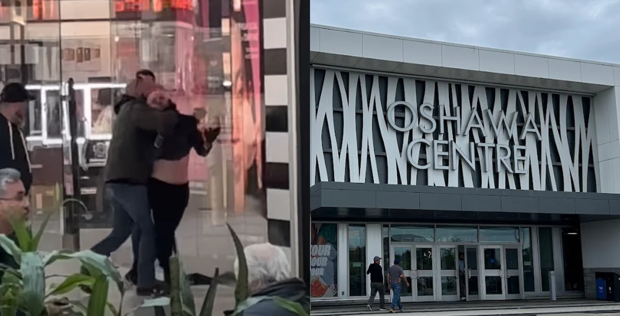 VIDEO: Bystanders tackle suspects in smash-and-grab robbery at Oshawa Centre mall - NOW Toronto