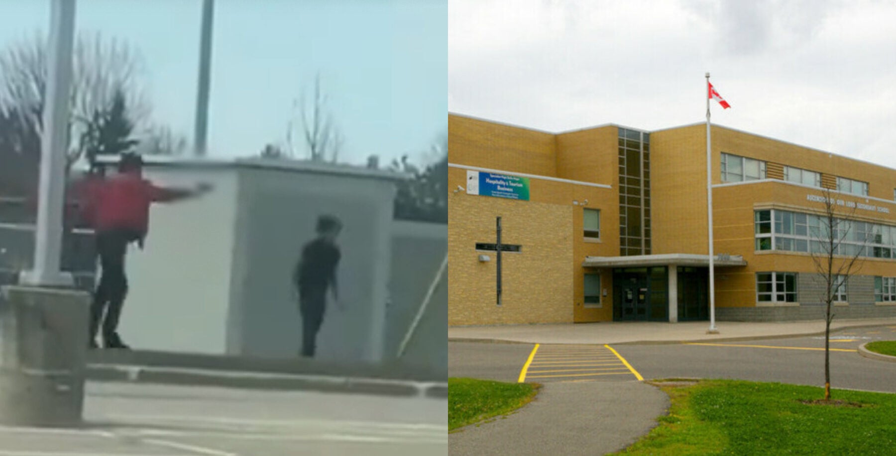 BB gun pulled at Ascension of Our Lord Catholic Secondary School