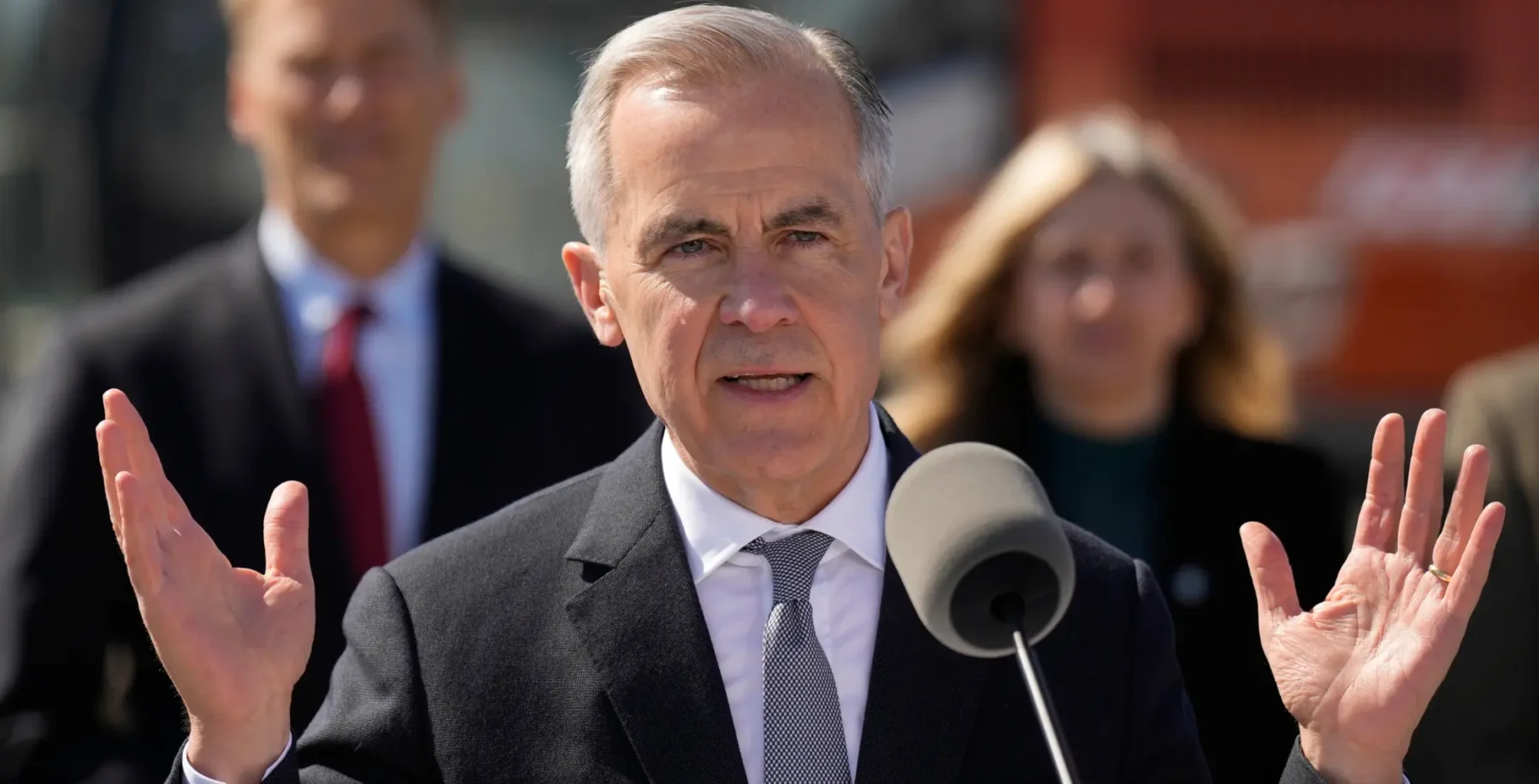 Canadian official announces the launch of the country's first national sovereign wealth fund, highlighting a $25 billion endowment to support economic growth and stability.