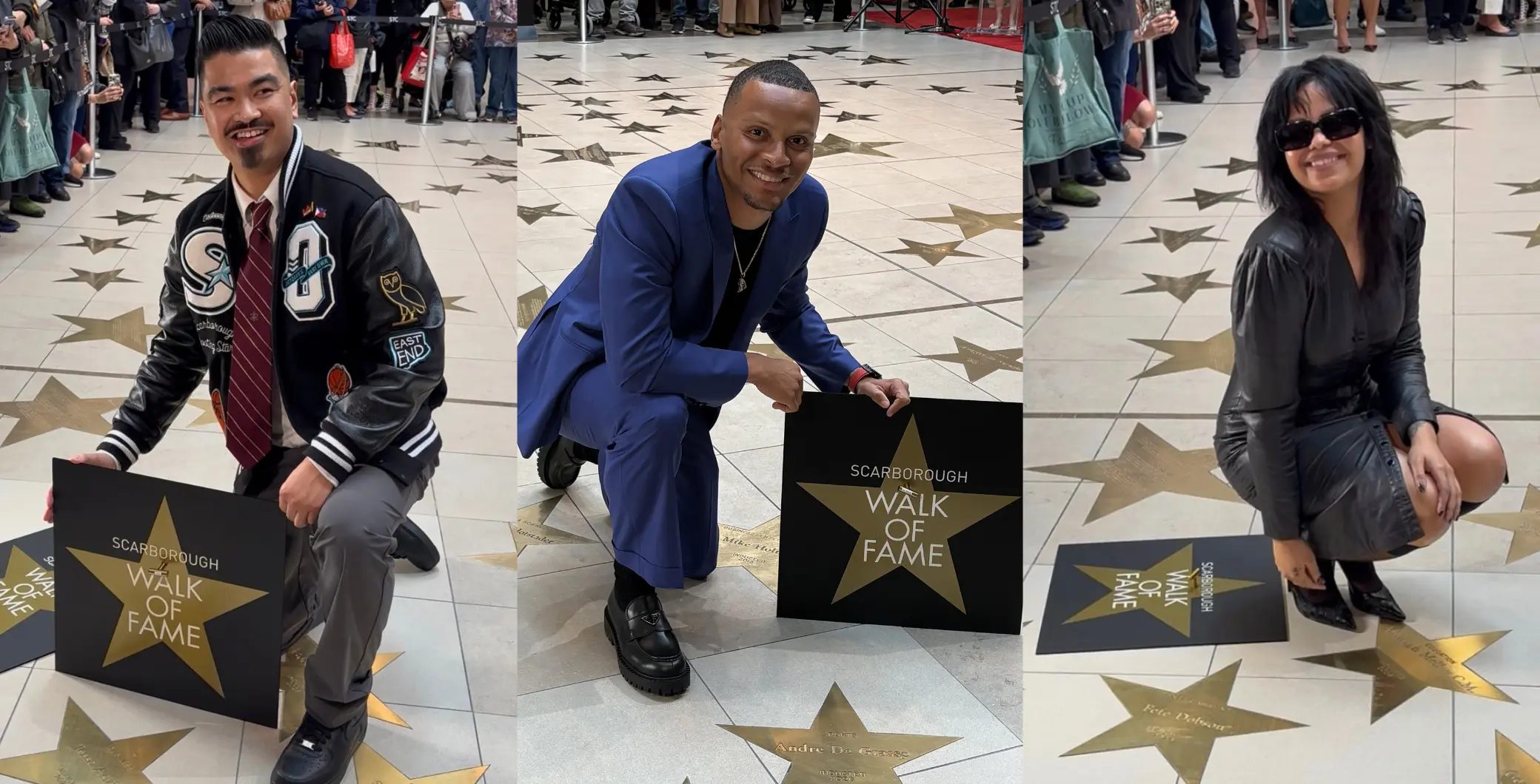 ‘The community shaped who I am,’ Jesse Asido, Andre De Grasse, and Fefe Dobson among latest inductees to Scarborough Walk of Fame