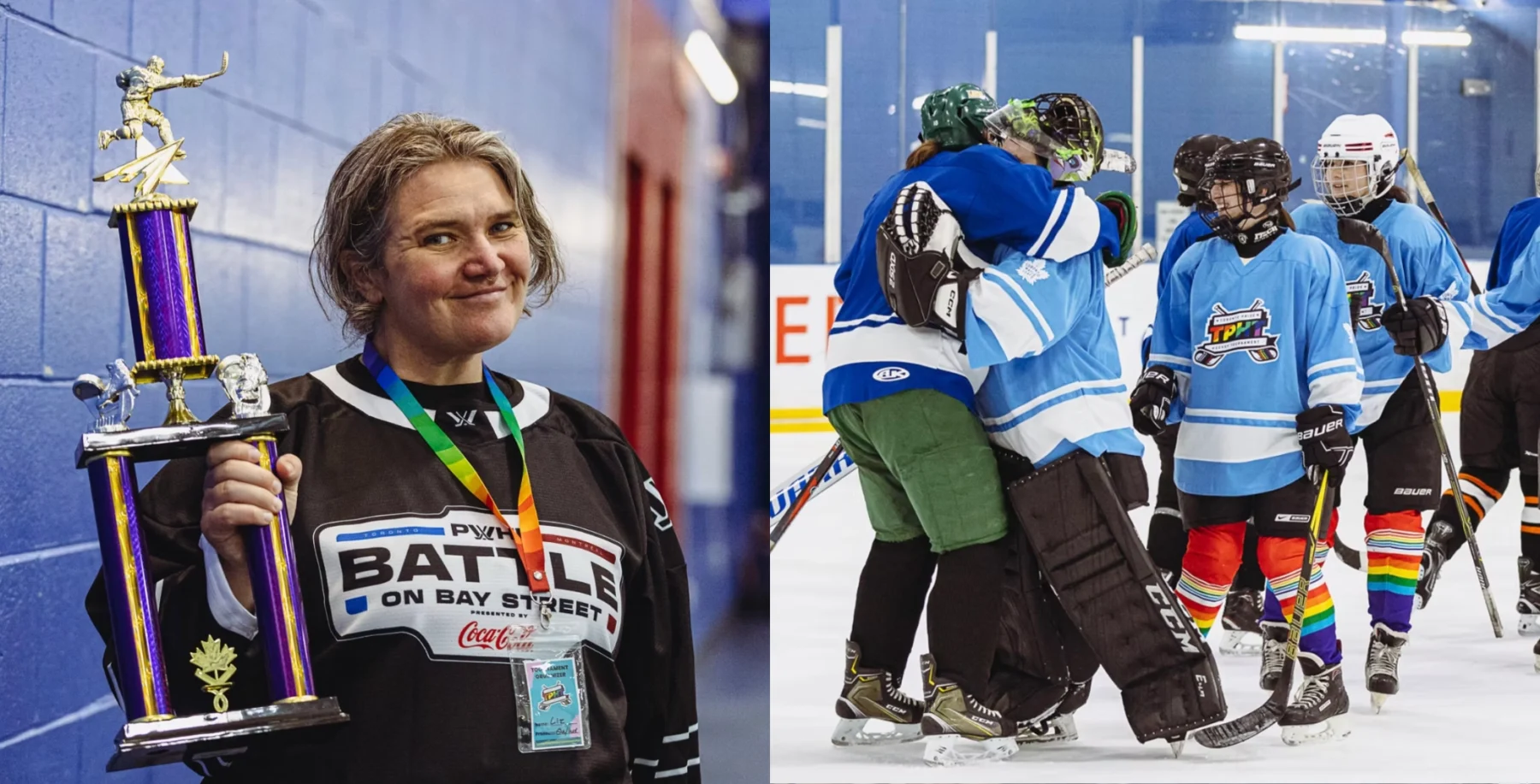 Inside Toronto’s Pride Hockey Tournament, where 2SLGBTQ+ players are reclaiming the ice