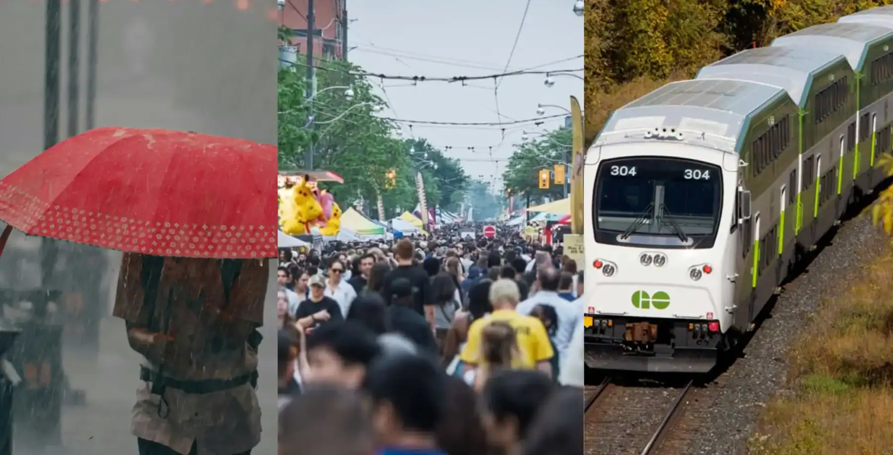 Weather and transit disruptions could affect Toronto festiva