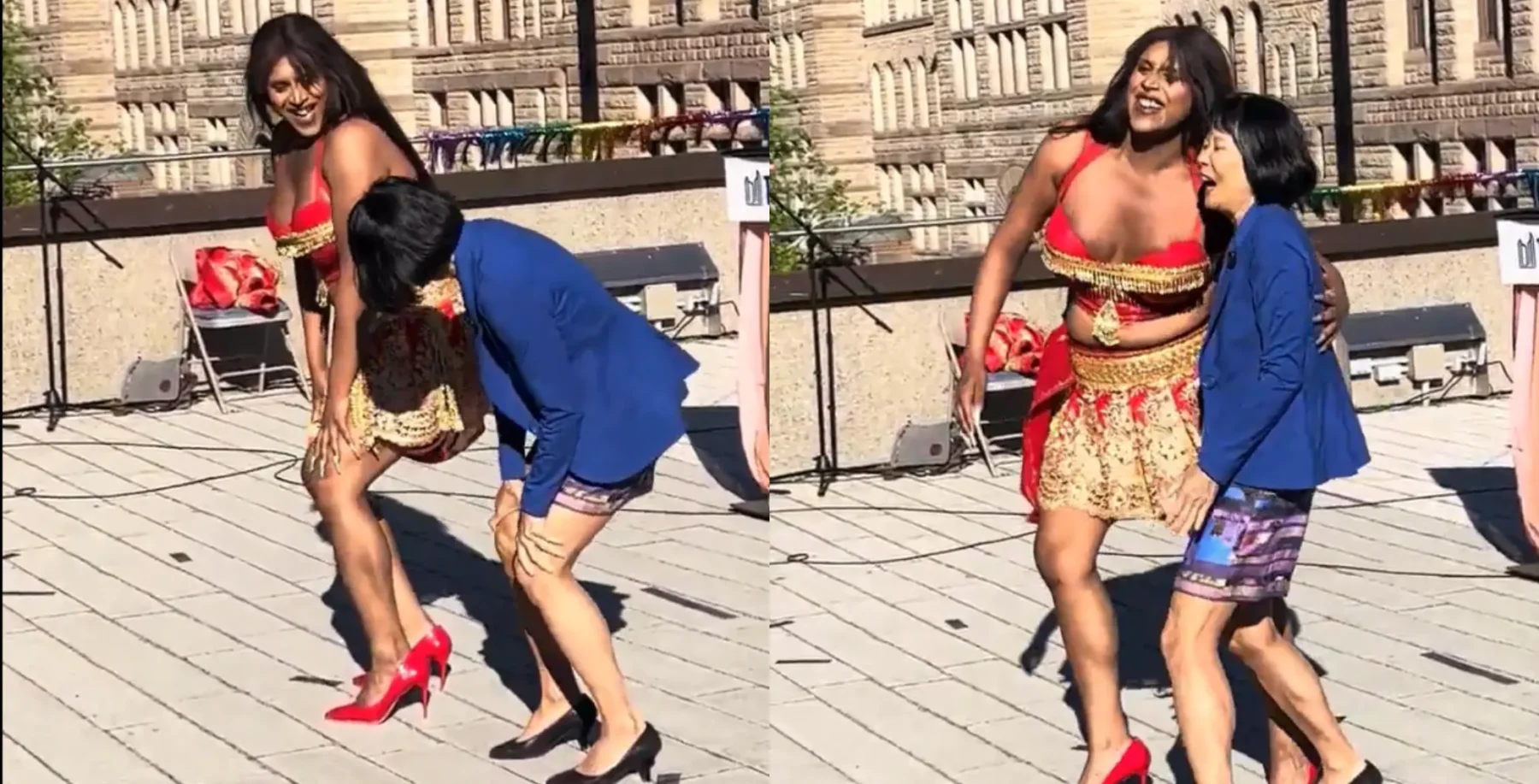Olivia Chow goes viral for dancing at Pride event and Torontonians have thoughts