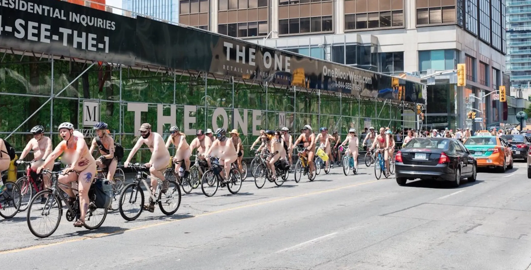 ‘Every body is beautiful,’ Toronto’s annual Naked Bike Ride happens this weekend, championing body resistance and activist causes