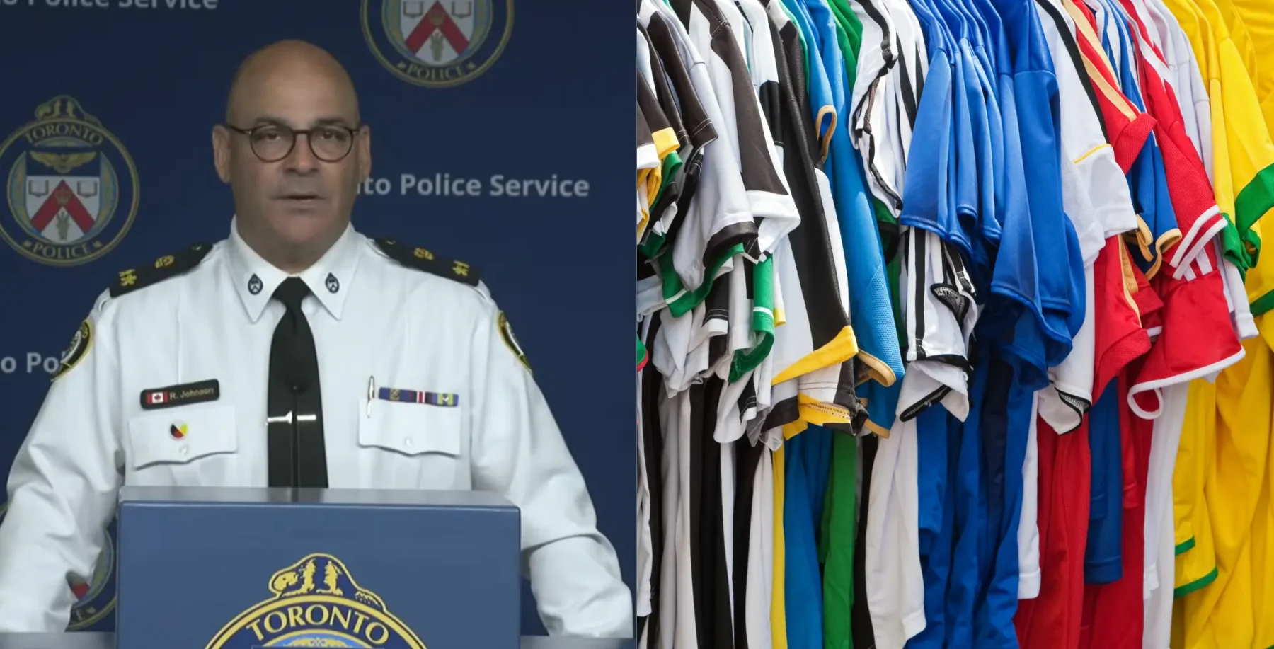 Toronto police seize more than 16,000 fake jerseys ahead of FIFA World Cup