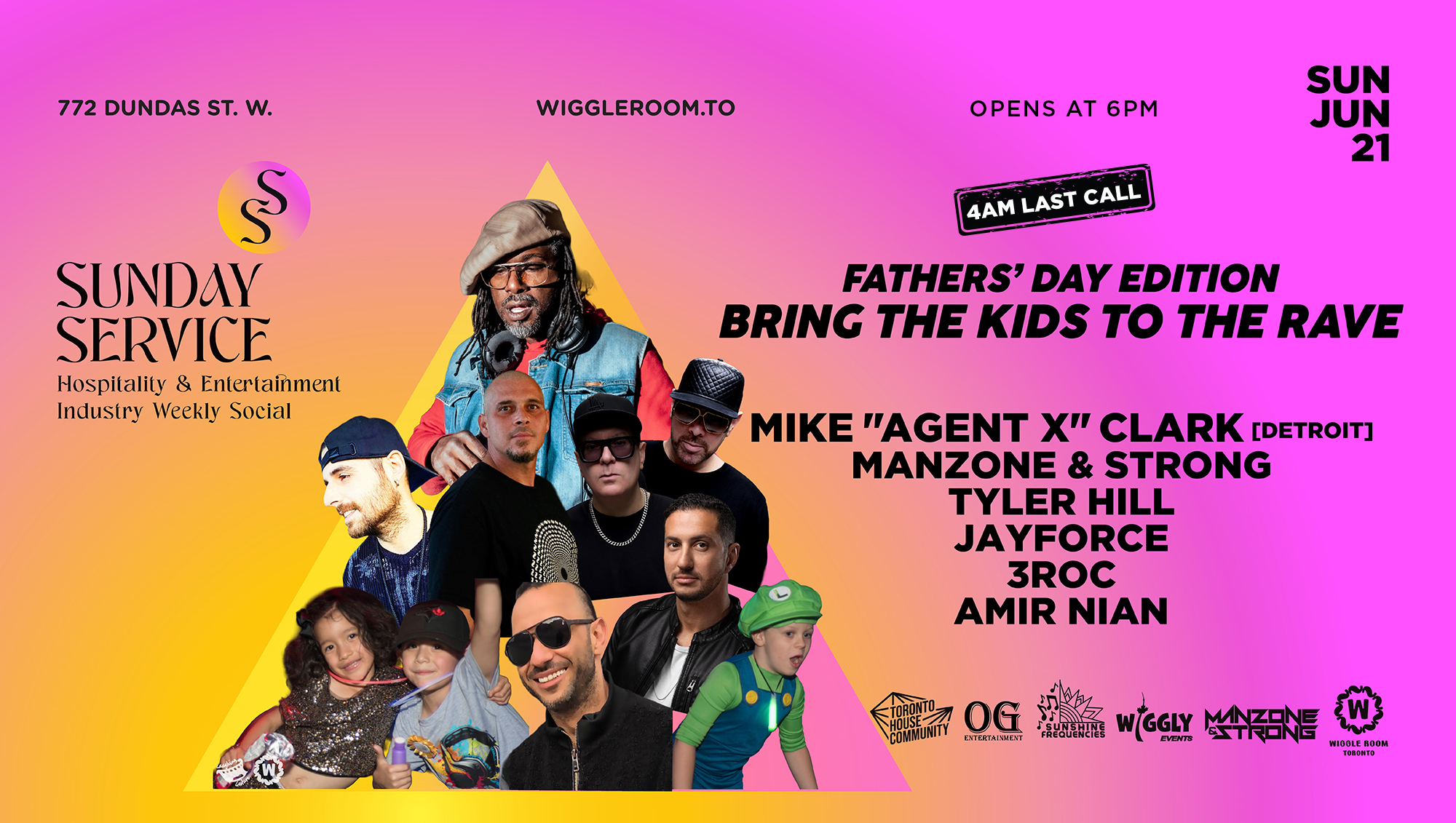 Sunday SerVice: Bring your Kids to the Rave (Fathers Day Edition) | NOW ...