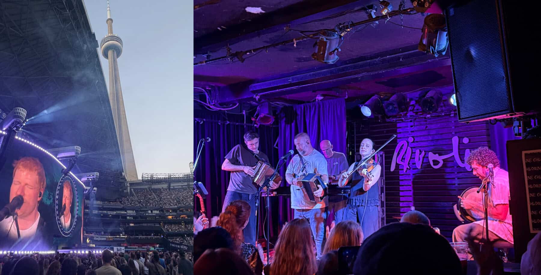 Irish folk group Beoga performed its first solo Toronto show at the Rivoli on Aug. 23, days after Ed Sheeran encouraged fans at Rogers Centre to catch the band. (Courtesy: Karen Bliss/iPhone 16)