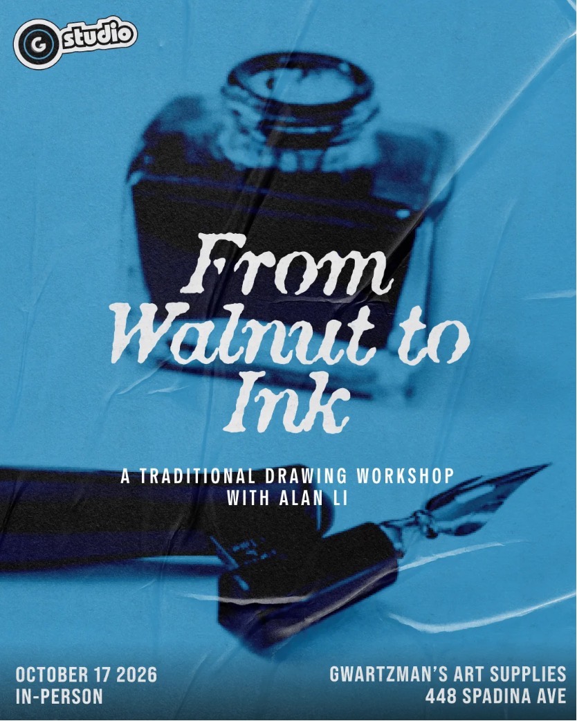 From Walnut to Ink: Traditional Drawing Workshop