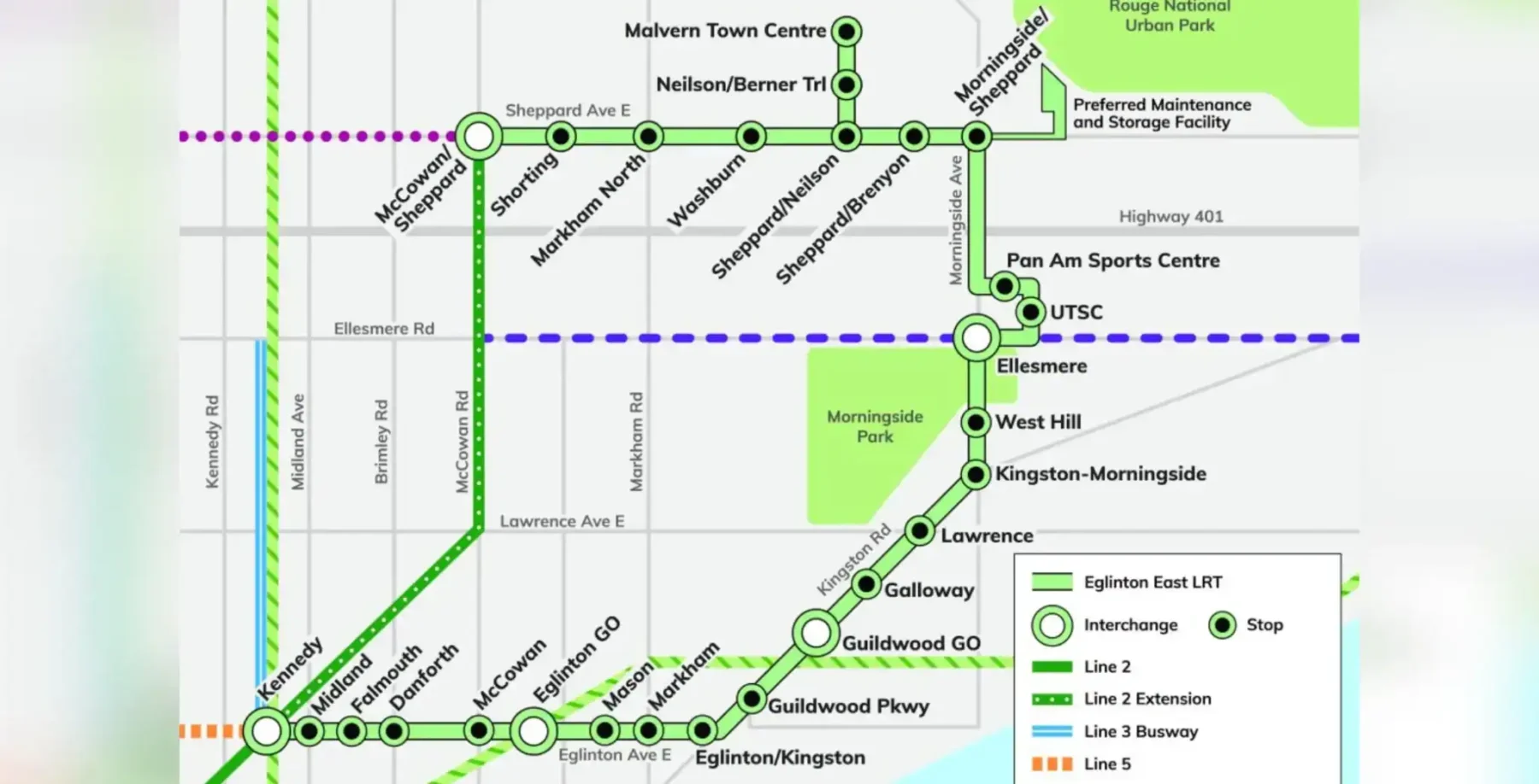 Will the Scarborough East LRT break ground by 2030? Bradford says yes, Chow offers no date