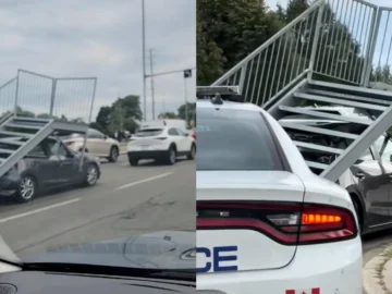 Mississauga car with stairs