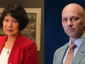 Olivia Chow and Brad Bradford